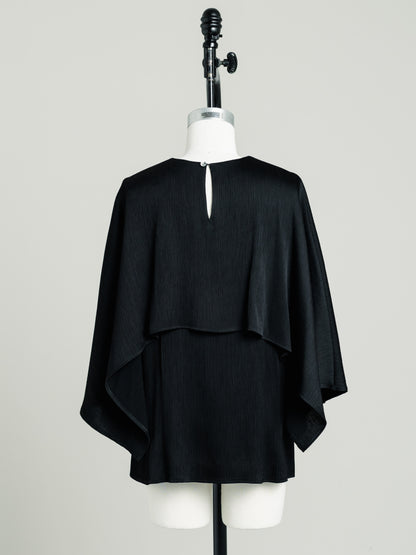 【PRE ORDER】Satin Crepe Cape
