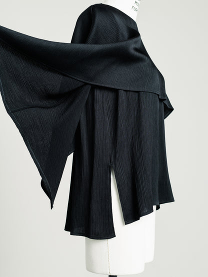 【PRE ORDER】Satin Crepe Cape
