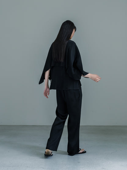 【PRE ORDER】Satin Crepe Cape