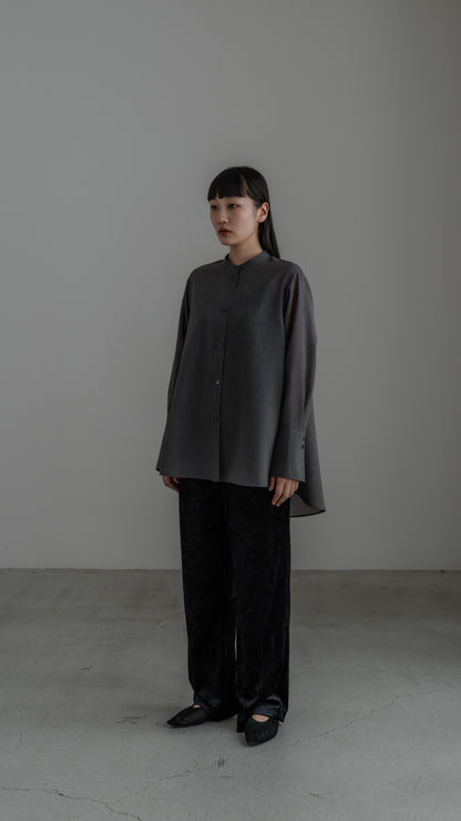 【PRE ORDER】Sheer Nuance Shirt (Gray)