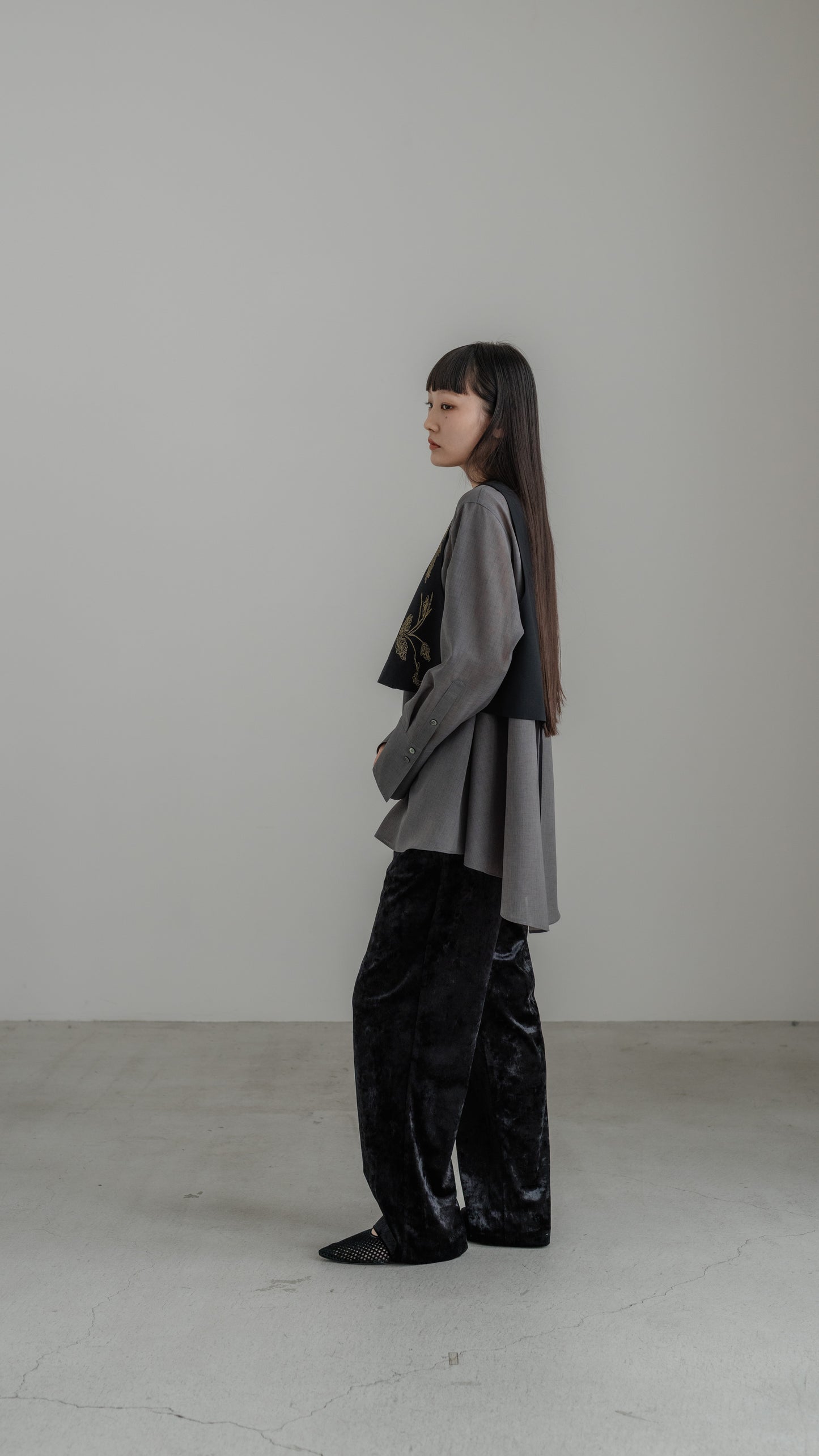 【PRE ORDER】Velour Straight Pants