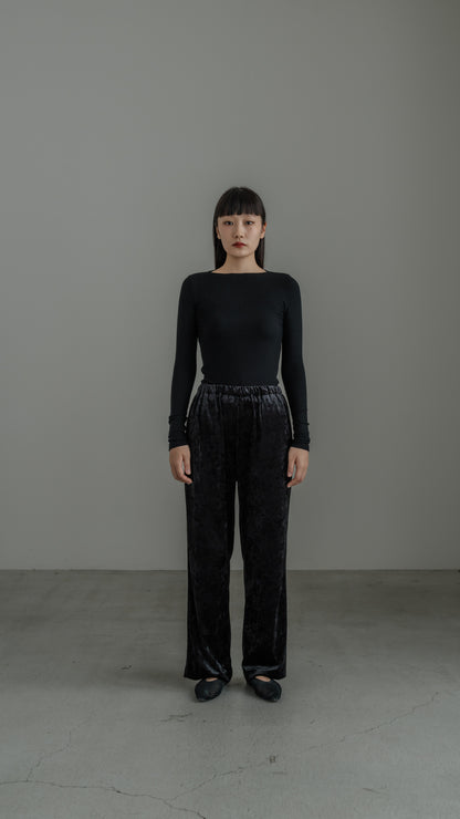 【PRE ORDER】Velour Straight Pants