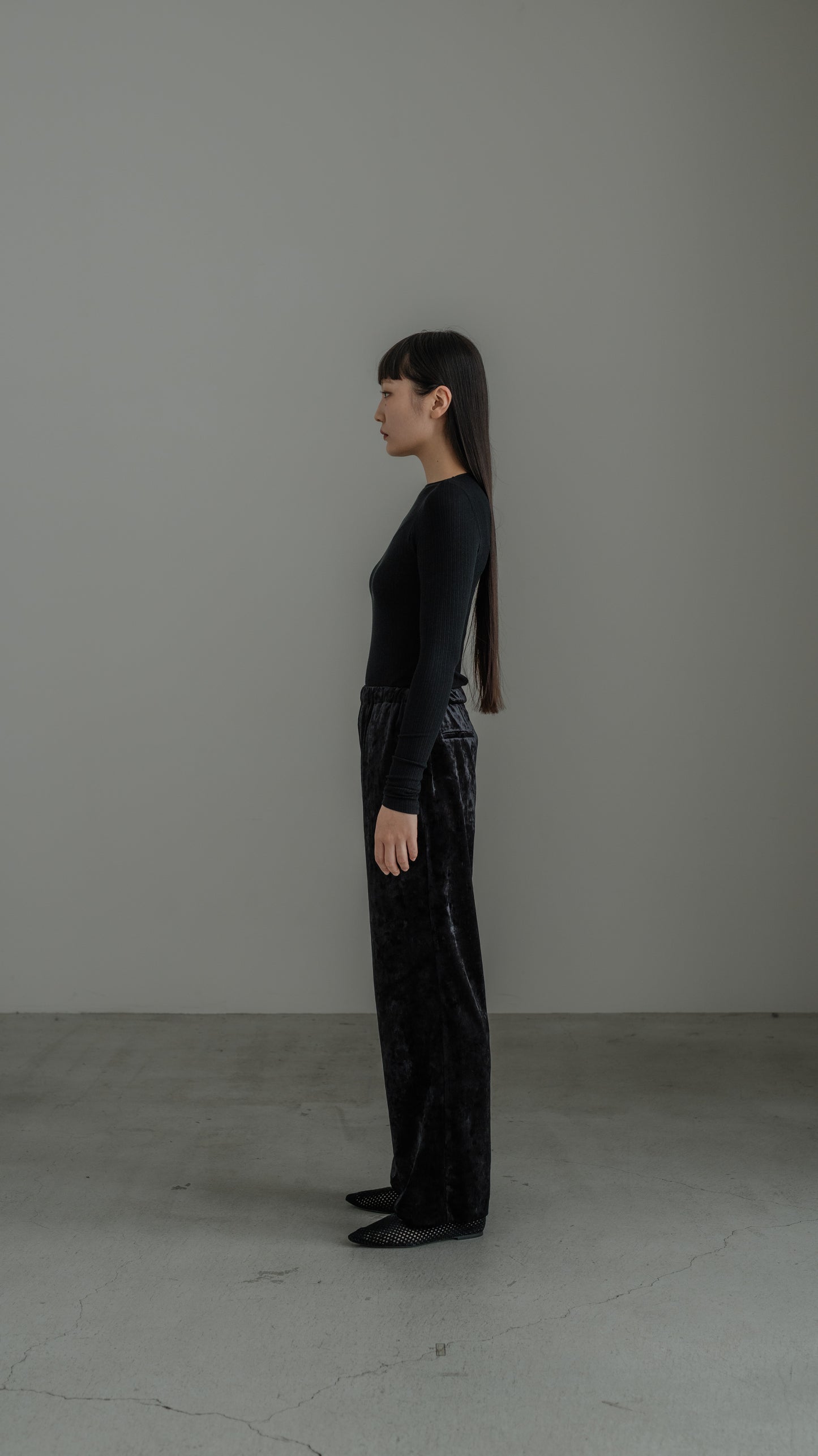 【PRE ORDER】Velour Straight Pants