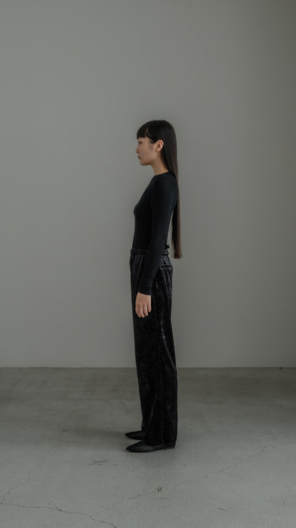 【PRE ORDER】Velour Straight Pants