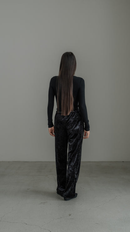 【PRE ORDER】Velour Straight Pants
