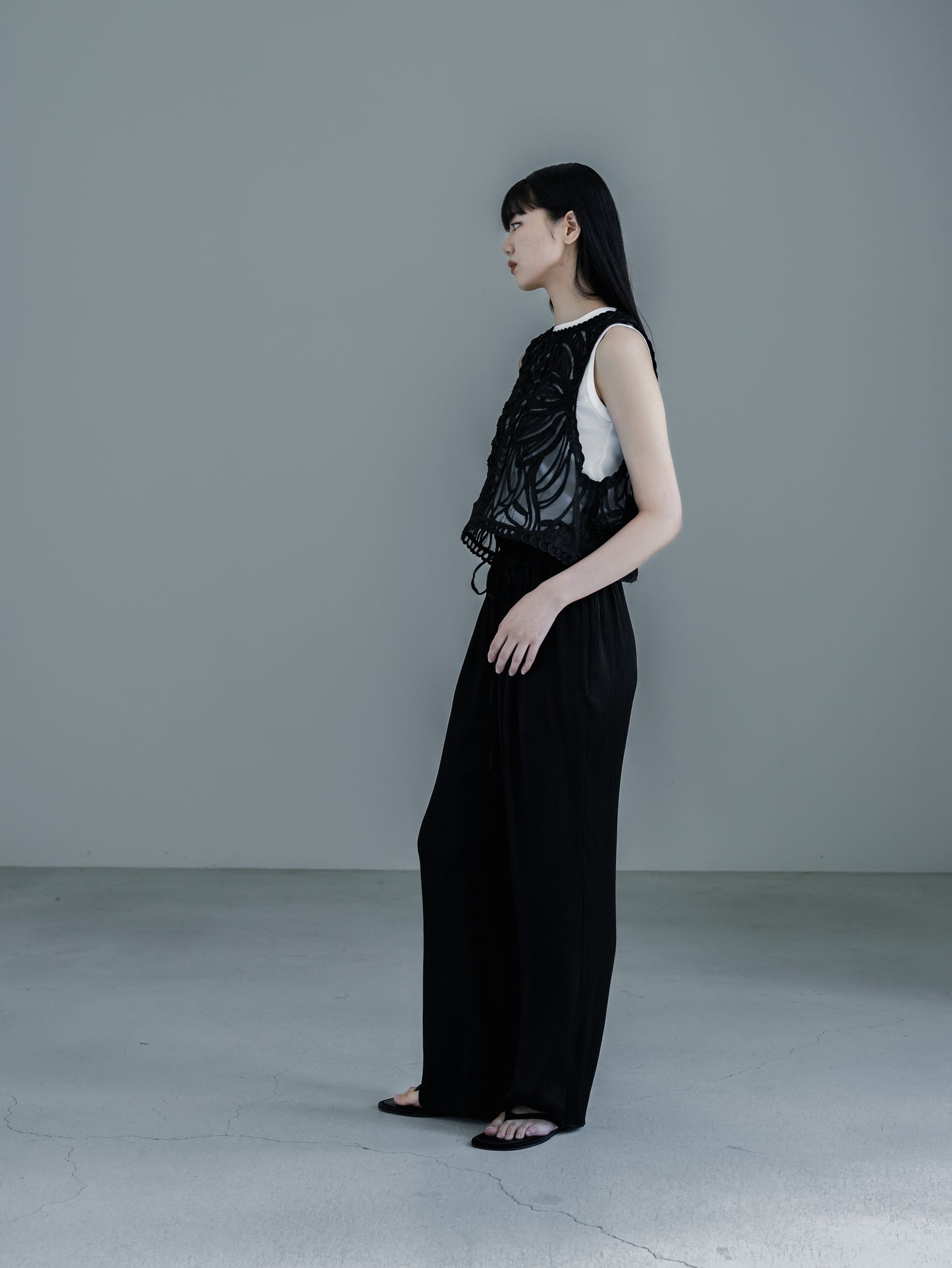 【PRE ORDER】Satin Crepe Pants