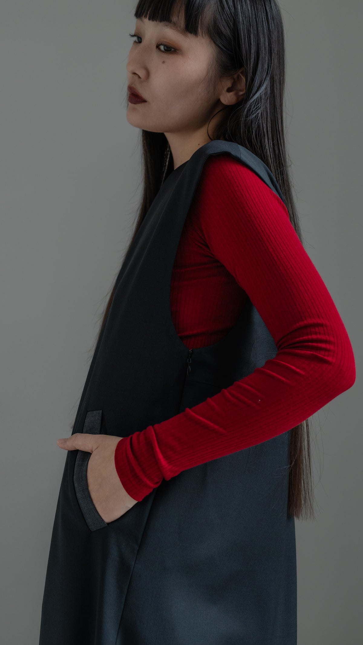 【PRE ORDER】Silk Blend Rib Cutsew