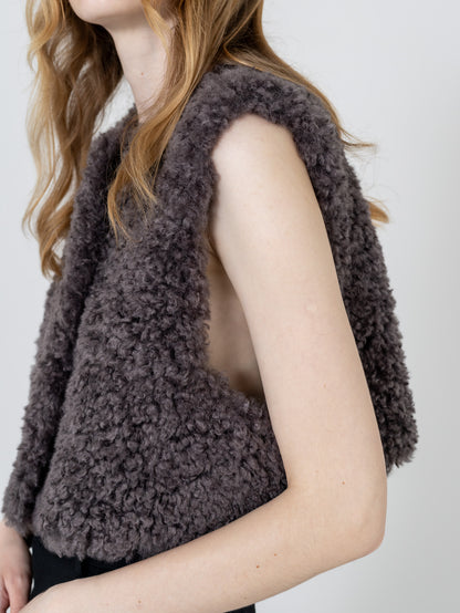 【PRE-ORDER】Boa Vest(2color)