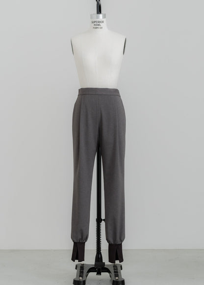 【PRE ORDER】Airy Form Belle Pants(warm gray)