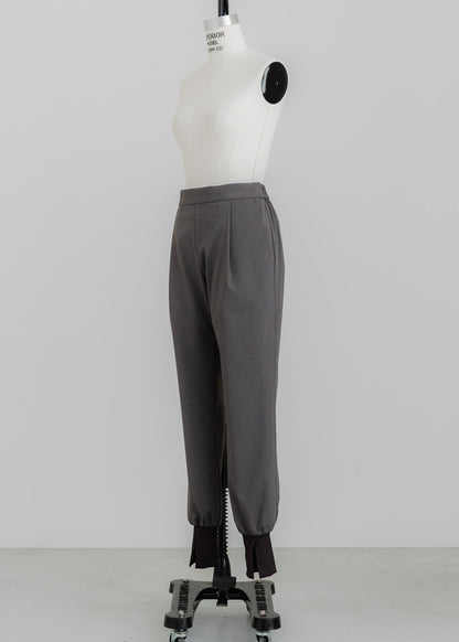 【PRE ORDER】Airy Form Belle Pants(warm gray)