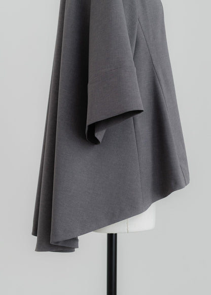 【PRE ORDER】Airy Form Shirt(warm gray)