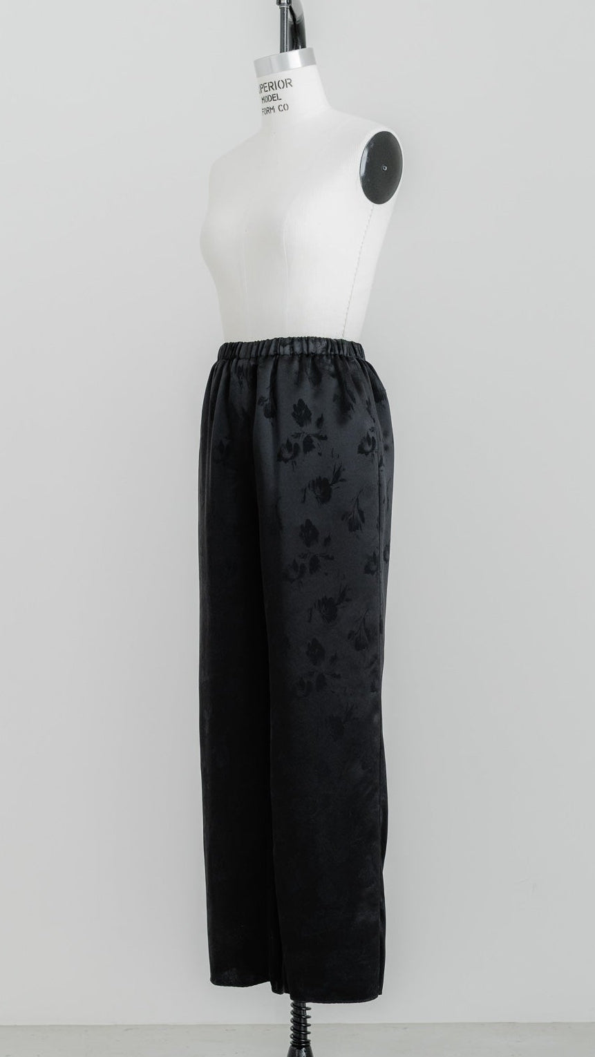 Petal Satin Pants