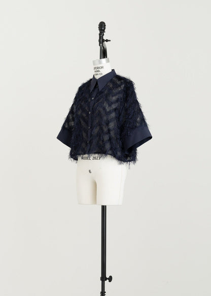 【PRE PRDER】air fringe shirt