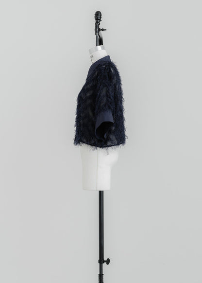 【PRE PRDER】air fringe shirt