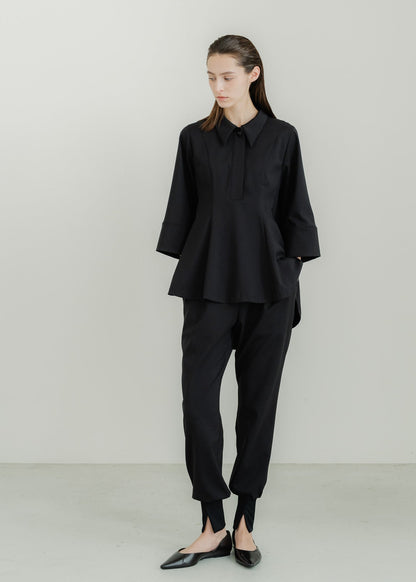 【PRE ORDER】Airy Form Shirt(black)