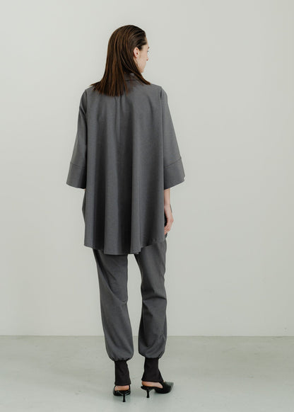 【PRE ORDER】Airy Form Belle Pants(warm gray)