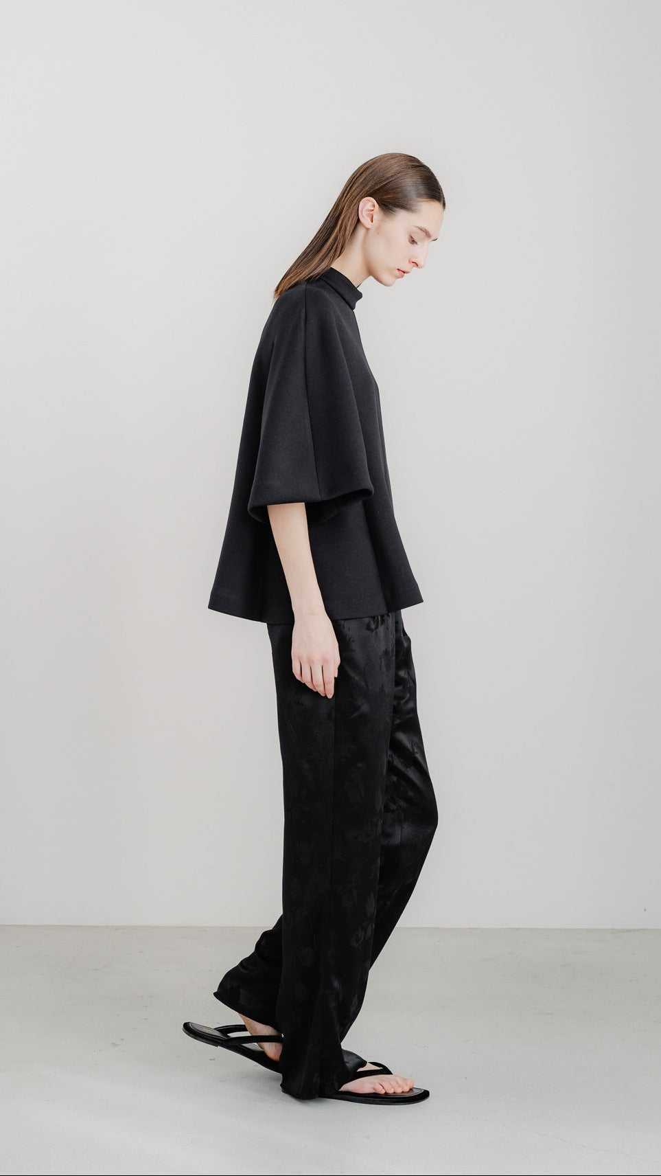 Petal Satin Pants