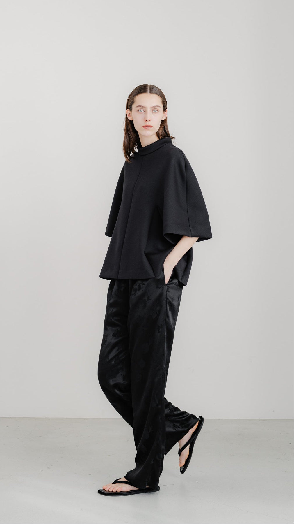 Petal Satin Pants