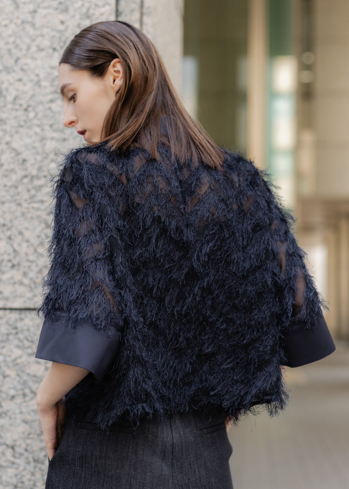 【PRE PRDER】air fringe shirt