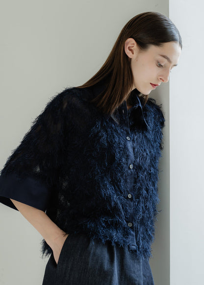 【PRE PRDER】air fringe shirt