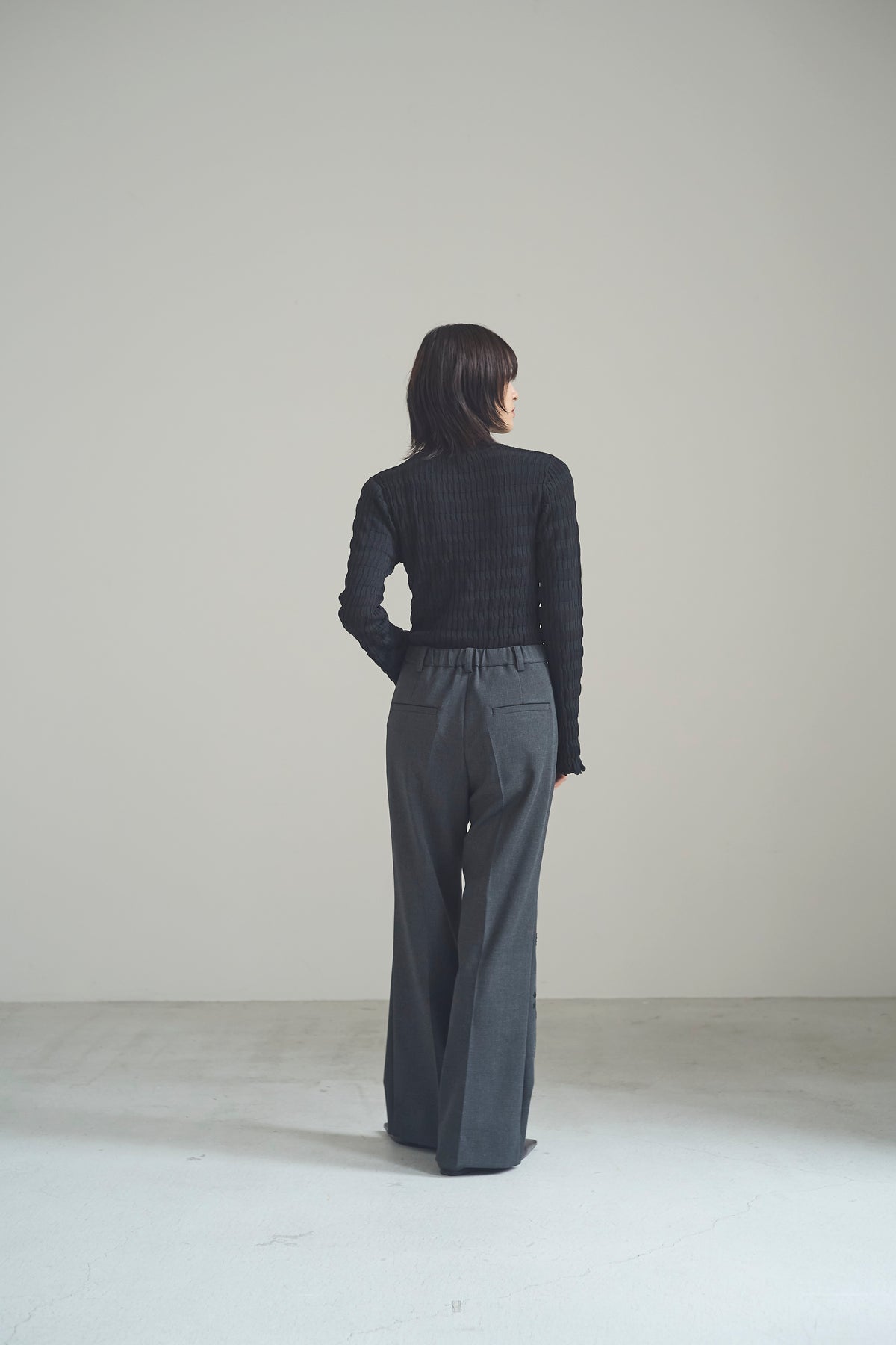 Relief Rib Knit