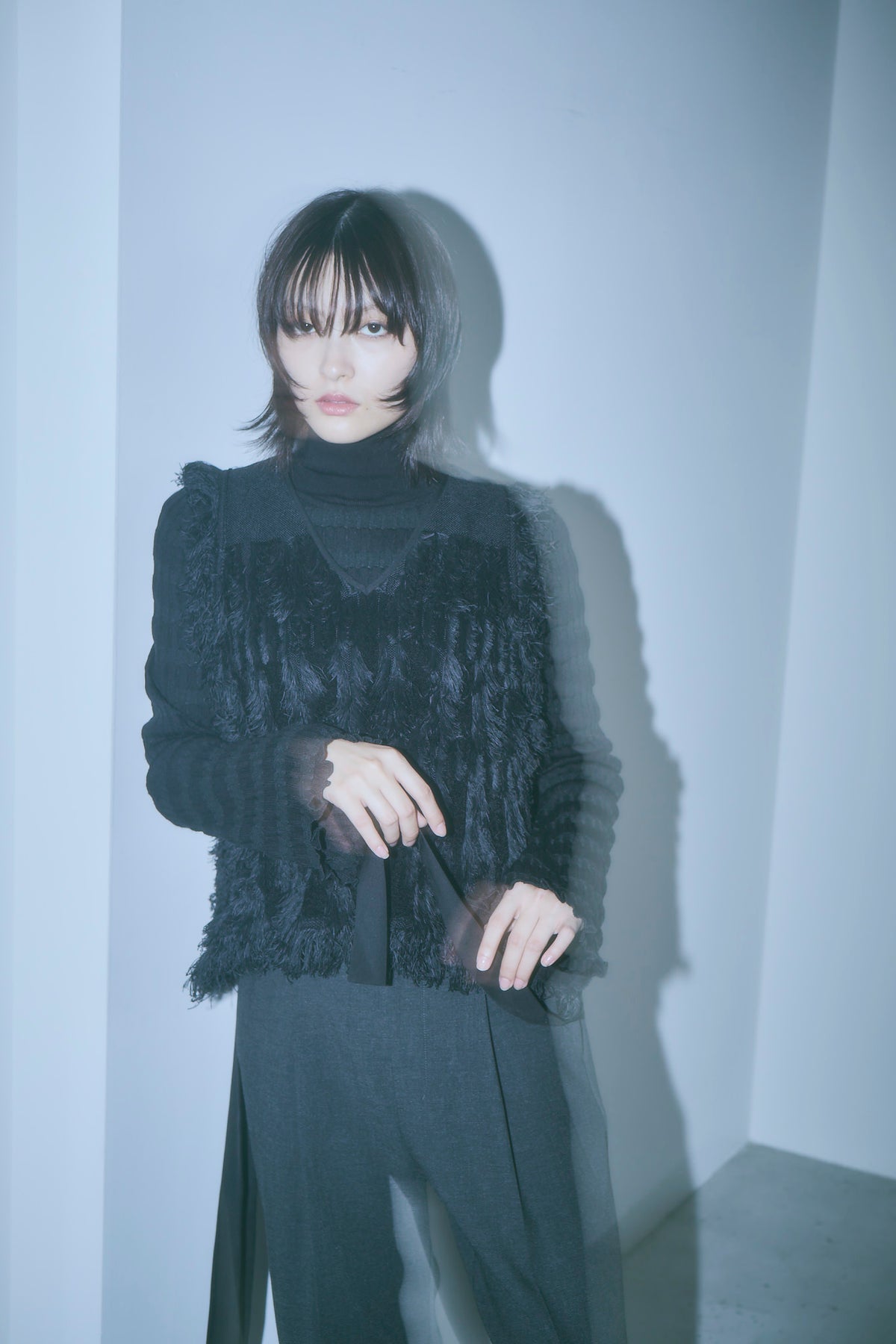 Fringe Knit Vest