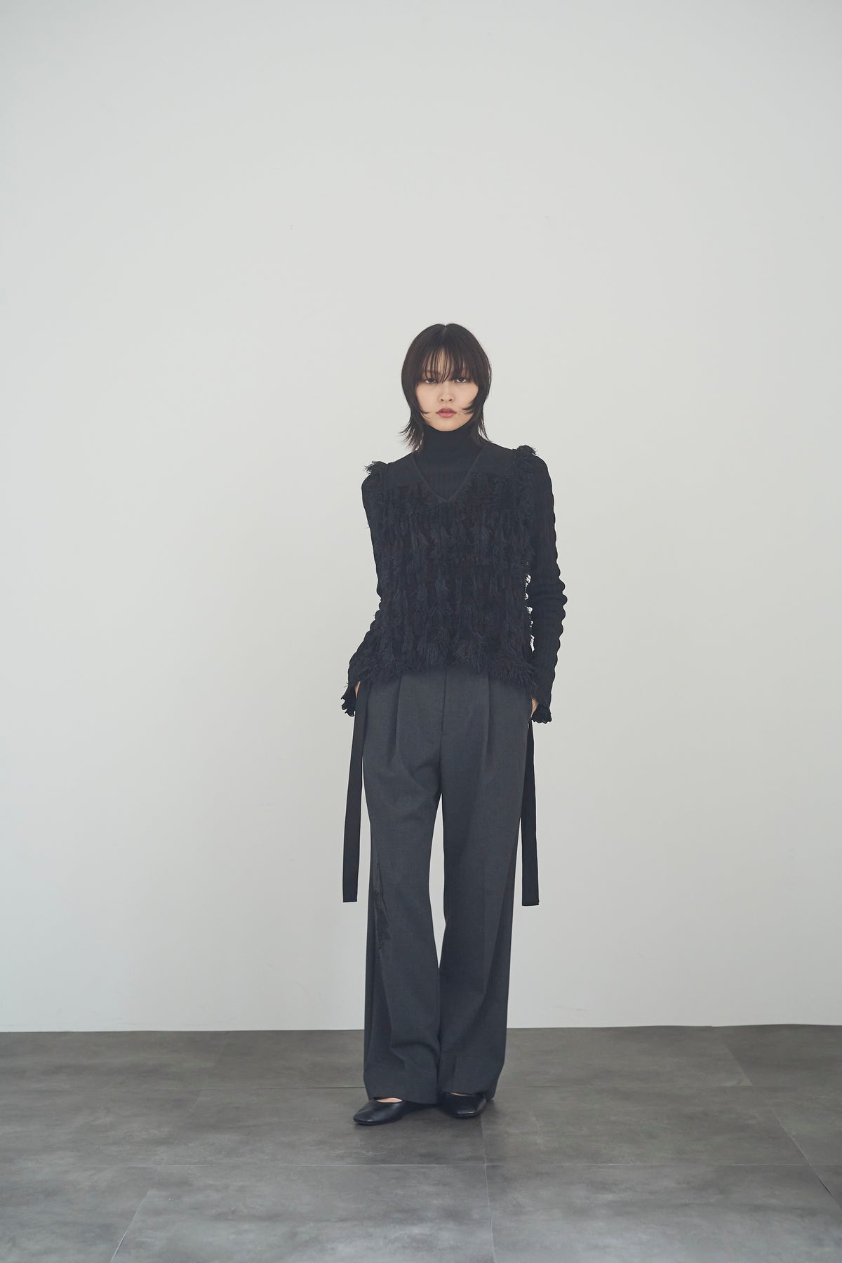 Fringe Knit Vest