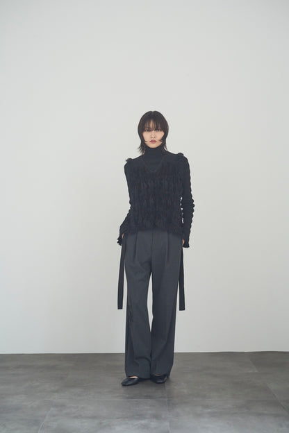 Fringe Knit Vest