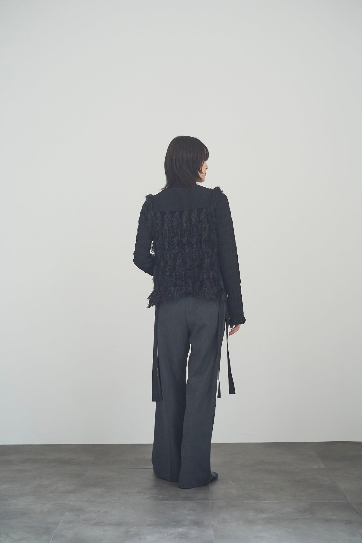 Fringe Knit Vest