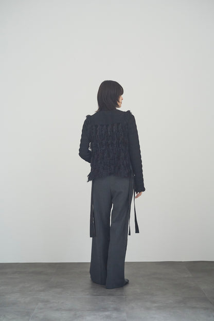 Fringe Knit Vest