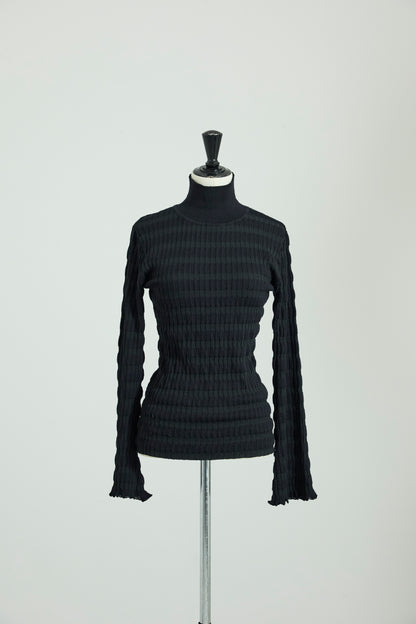 Relief Rib Knit