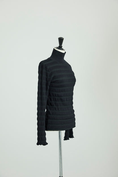 Relief Rib Knit