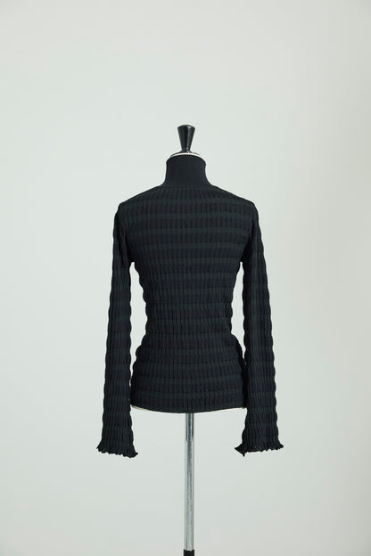 Relief Rib Knit