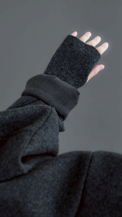 【PRE-ORDER】Balloon Sleeve Coat(GRAY)