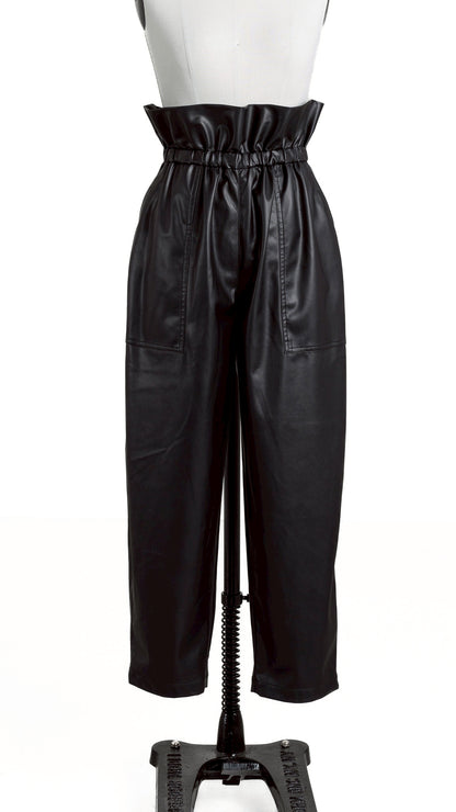 【PRE-ORDER】Petal Leather Pants(1color)