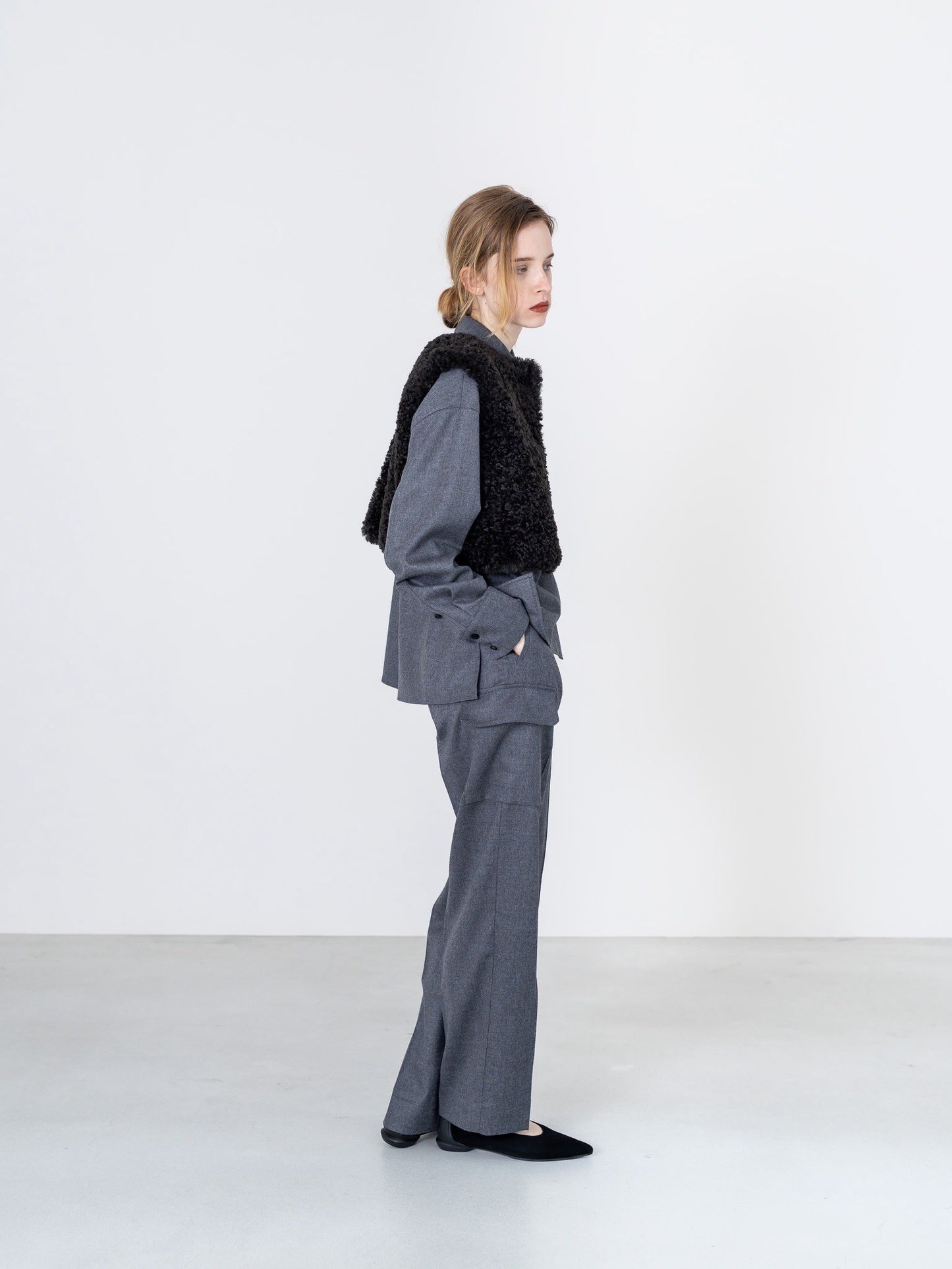 【PRE-ORDER】Boa Vest(2color)