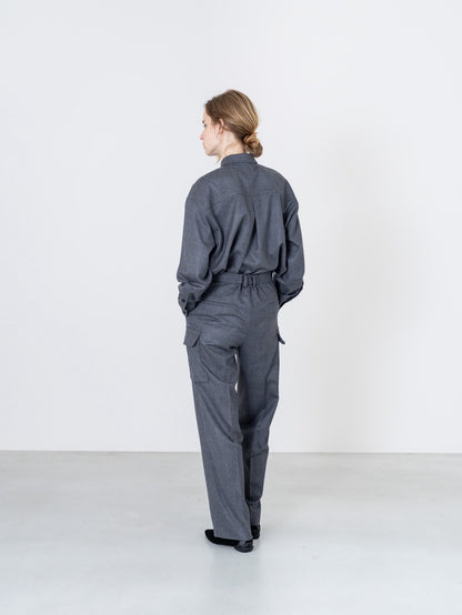 【PRE-ORDER】Wool Saxony Pants(3color)