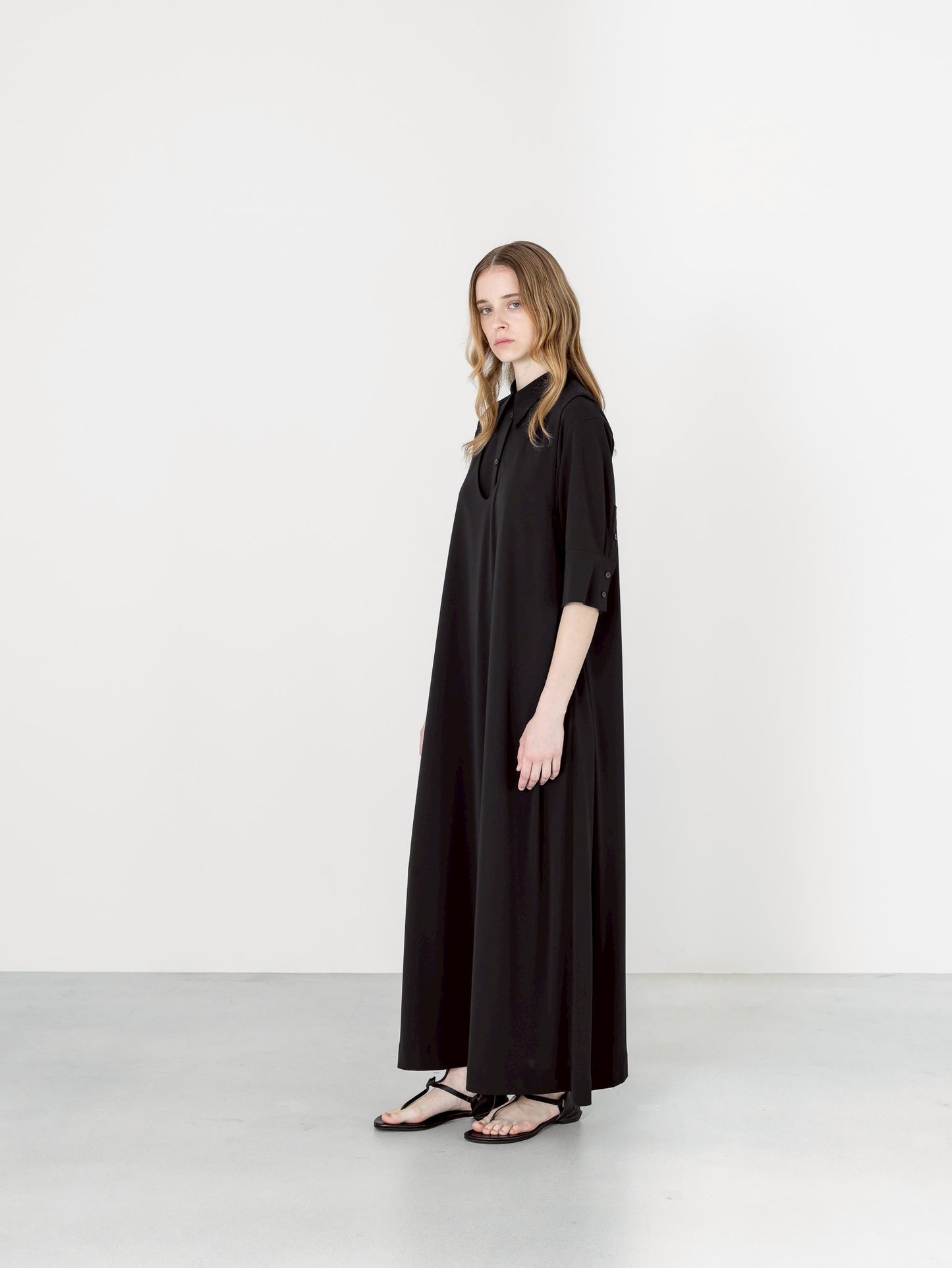 【PRE-ORDER】MELT DRESS(BLACK)