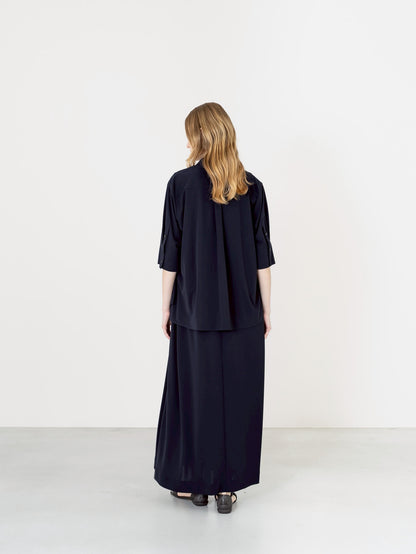 【PRE-ORDER】MELT DRESS(NAVY)
