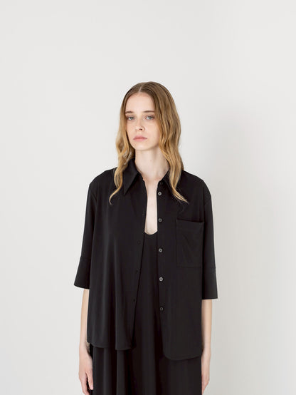 【PRE-ORDER】MELT SHIRT(BLACK)