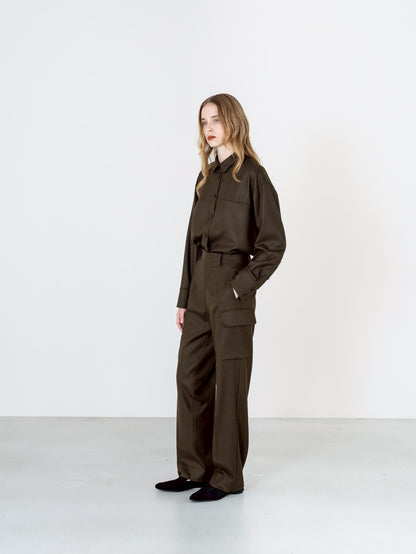 【PRE-ORDER】Wool Saxony Pants(3color)