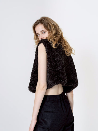 【PRE-ORDER】Boa Vest(2color)