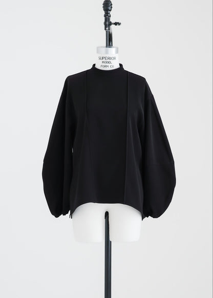 【PRE-ORDER】wave blouse(2color)