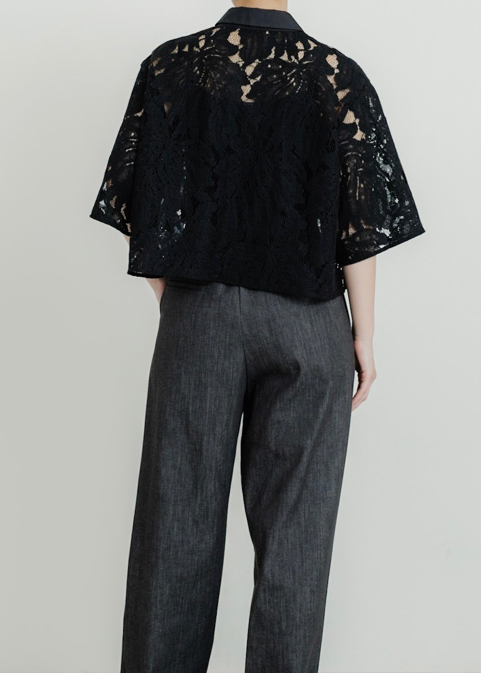 【PRE PRDER】leaf lace shirt